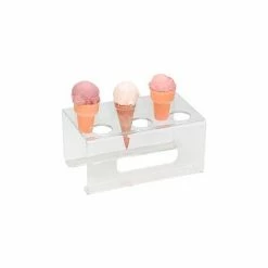 Dispense-Rite® 6 Section Cone Stand - 1-5/8" Holes