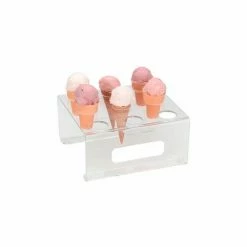 Dispense-Rite® 9 Section Cone Stand - 1-5/8" Holes