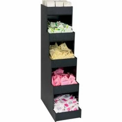Dispense-Rite® CTVH-5BT - Condiment Organizer, 5 Sections, Countertop