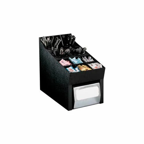 Dispense-Rite® Countertop Silverware, Condiment and Napkin Organizer 3 Dispense-Rite® Countertop Silverware, Condiment and Napkin Organizer