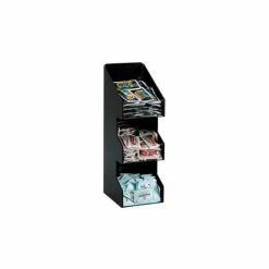 Dispense-Rite® Countertop Vertical 3 Section Lid/Condiment Organizer