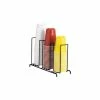 Dispense-Rite® 3 Section Wire Rack Cup and Lid Organizer
