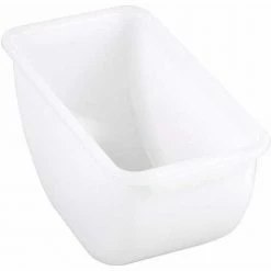 Winco CDP-1P 1 Pint Insert Condiment Dispenser, 1 Compartment - Pkg Qty 120