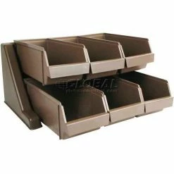 Winco OGZ-6 Organizer Bin Set