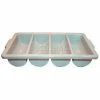 Winco PL-4B 4 Compartment Cutlery Bin - Pkg Qty 3 -Dispensers & Organizers Sales DWL PL 4B