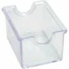 Winco PPH-1C Sugar Packet Holders, 3-1/2"L, 2-1/2"W, 2"H, Clear, Plastic, 12/Pack 2 Winco PPH-1C Sugar Packet Holders, 3-1/2"L, 2-1/2"W, 2"H, Clear, Plastic, 12/Pack -Dispensers & Organizers Sales DWL PPH 1C