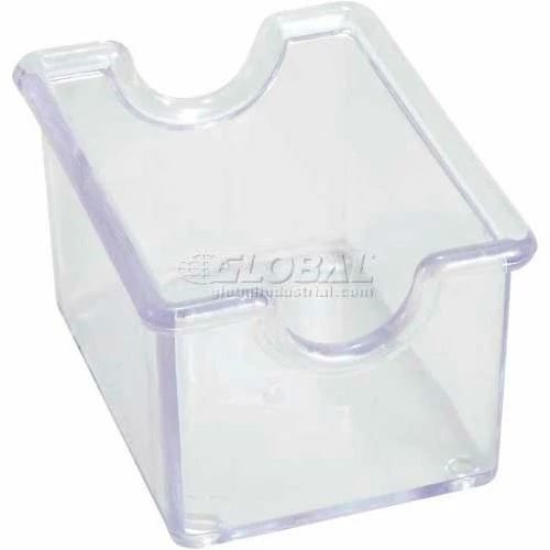 Winco PPH-1C Sugar Packet Holders, 3-1/2"L, 2-1/2"W, 2"H, Clear, Plastic, 12/Pack 3 Winco PPH-1C Sugar Packet Holders, 3-1/2"L, 2-1/2"W, 2"H, Clear, Plastic, 12/Pack