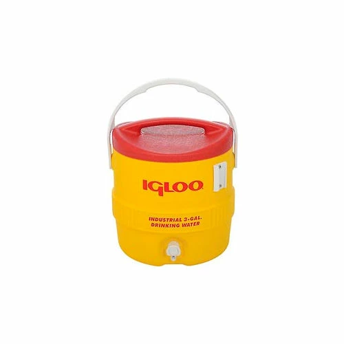 Igloo 431 - Beverage Cooler, Insulated, Yellow / Red, 3 Gallons 10 Igloo 431 - Beverage Cooler, Insulated, Yellow / Red, 3 Gallons - Image 8