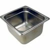 Paragon 5064 - 1/6 Size Steam Table Pans, Anti-Jam, Stainless Steel, 24 Gauge, 4" Deep -Dispensers & Organizers Sales PRL 5064