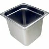 Paragon 5066 - 1/6 Size Steam Table Pans, Anti-Jam, Stainless Steel, 24 Gauge, 6" Deep -Dispensers & Organizers Sales PRL 5066
