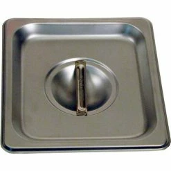 Paragon 5067 - 1/6 Size, Stainless Steel, 24 Gauge Solid Cover
