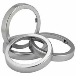 Euro Ez Fit®Color Rings, For C2210c, (2 Each), Bright Chrome - Pkg Qty 2
