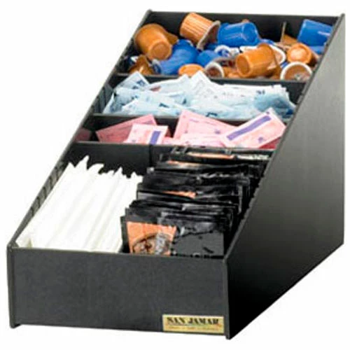 San Jamar Condiment & Straw Organizer 3 San Jamar Condiment & Straw Organizer