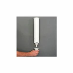 San Jamar C3165WH - Cup Dispensers, Medium, Pull-Type, White, 16" Tube, High Impact Plastic 27 San Jamar C3165WH - Cup Dispensers, Medium, Pull-Type, White, 16" Tube, High Impact Plastic -Dispensers & Organizers Sales SJA c3165wh