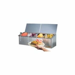 San Jamar® EZ-Chill™ Self-Service Condiment Center