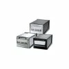 San Jamar Countertop Napkin Dispensers, 5-1/2 h x 7-5/8 w x 11 d, Chrome Face, Blk Body -Dispensers & Organizers Sales SJA h3001xc