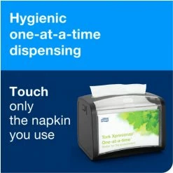 Tork® Xpressnap Tabletop Napkin Dispenser, Black -Dispensers & Organizers Sales Tork6232000 04