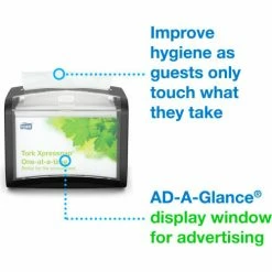 Tork® Xpressnap Tabletop Napkin Dispenser, Black -Dispensers & Organizers Sales Tork6232000 05
