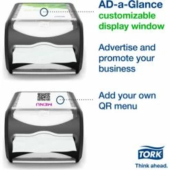 Tork® Xpressnap Counter Napkin Dispenser, Black -Dispensers & Organizers Sales Tork6432000 04
