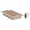Vollrath® Traex Cutlery Box, 1375-31, Plastic, Gray - Pkg Qty 12 -Dispensers & Organizers Sales VOL 1375 31