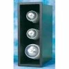 Vollrath® Acry Fab, Flush Mount Vertical Lid Dispenser, FMDL-3V 3 Stack 18-7/8"x6-3/4"x13-1/4"