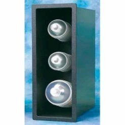 Vollrath® Acry Fab, Flush Mount Vertical Lid Dispenser, FMDL-3V 3 Stack 18-7/8"x6-3/4"x13-1/4"