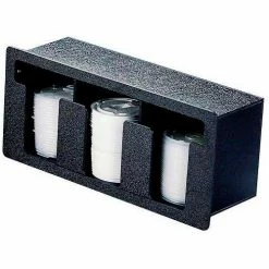Vollrath® Acry Fab, Horizontal Lid Holder, FML-3, 3 Column, 7-1/4" X 16" X 5-3/8"