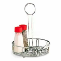 Vollrath® Dripcut Round Wire Condiment Caddy, WR-1023 - Pkg Qty 4